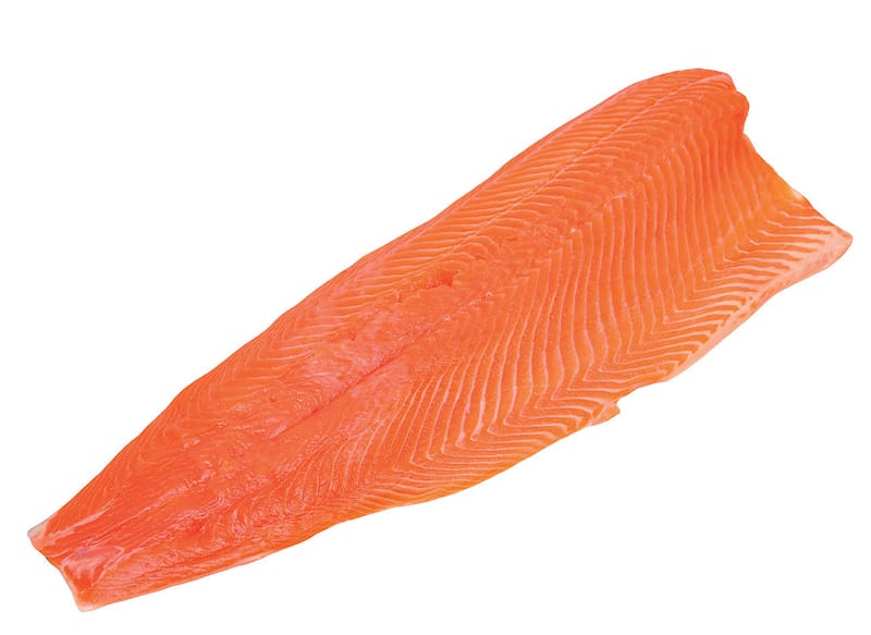 baffa di salmone selvaggio affumicato canadese Prince